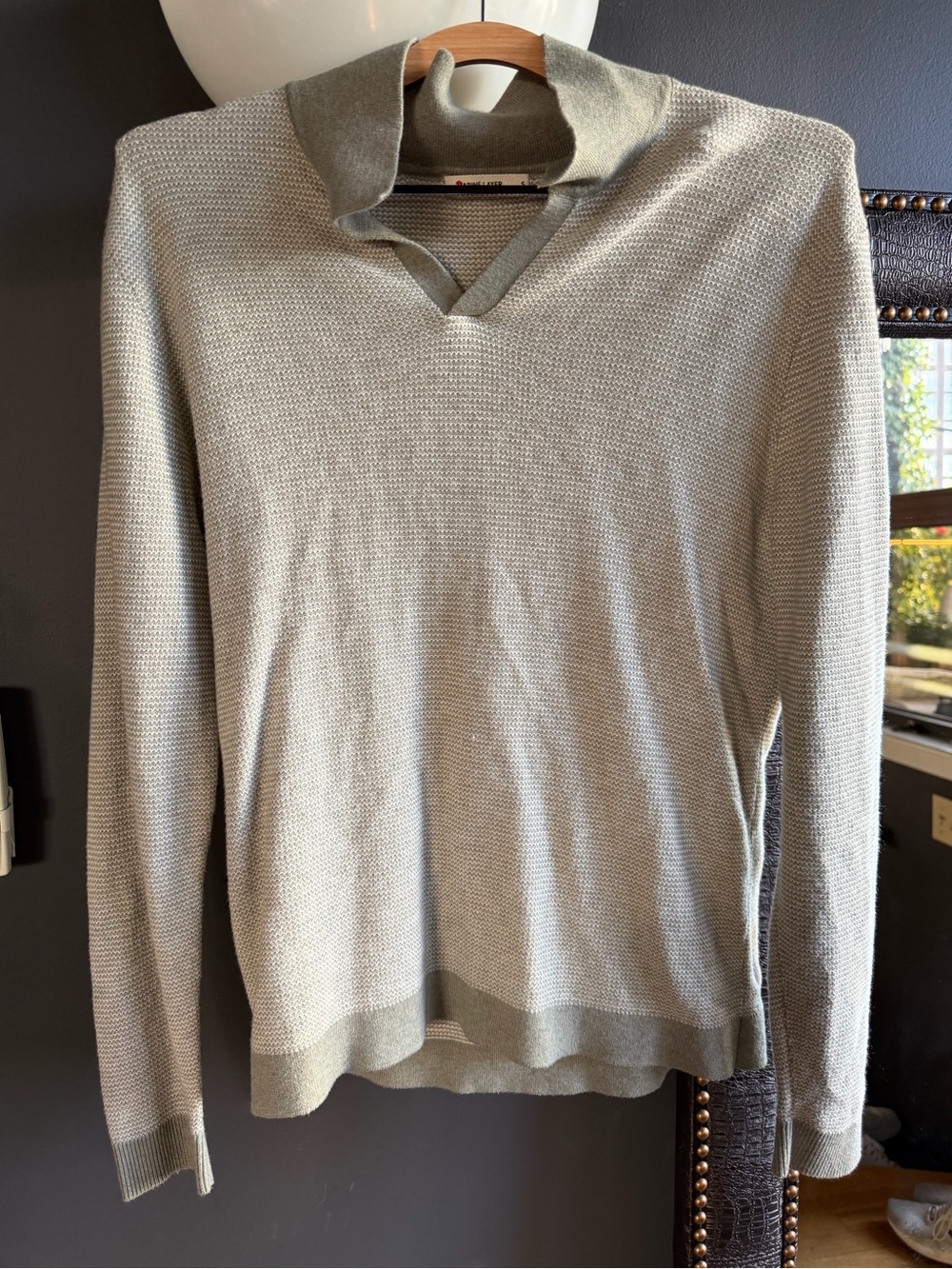 Long Sleeve Sweater Polo